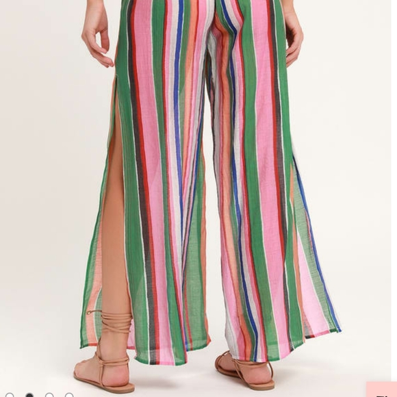 NWOT Lulu's Eternal Vacation Striped Cover-Up - Picture 4 of 6